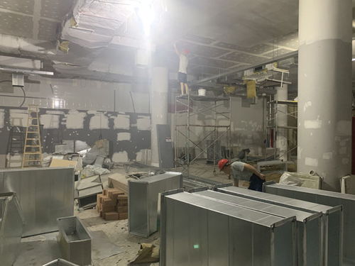 再下一城 上海綠適服務杭州耐克工廠店大金中央空調項目